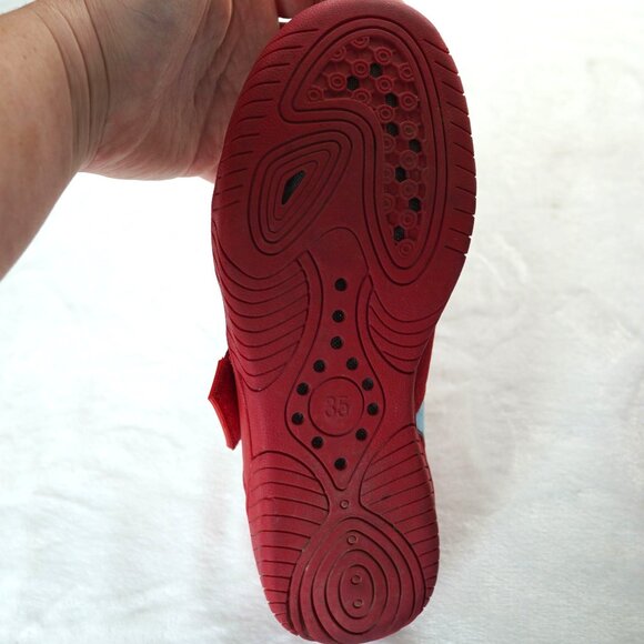 OnePiece GumGum Village Hidden in Iron x 1Hund Trainers Sneakers EU 35 Colorbloc - Picture 6 of 8